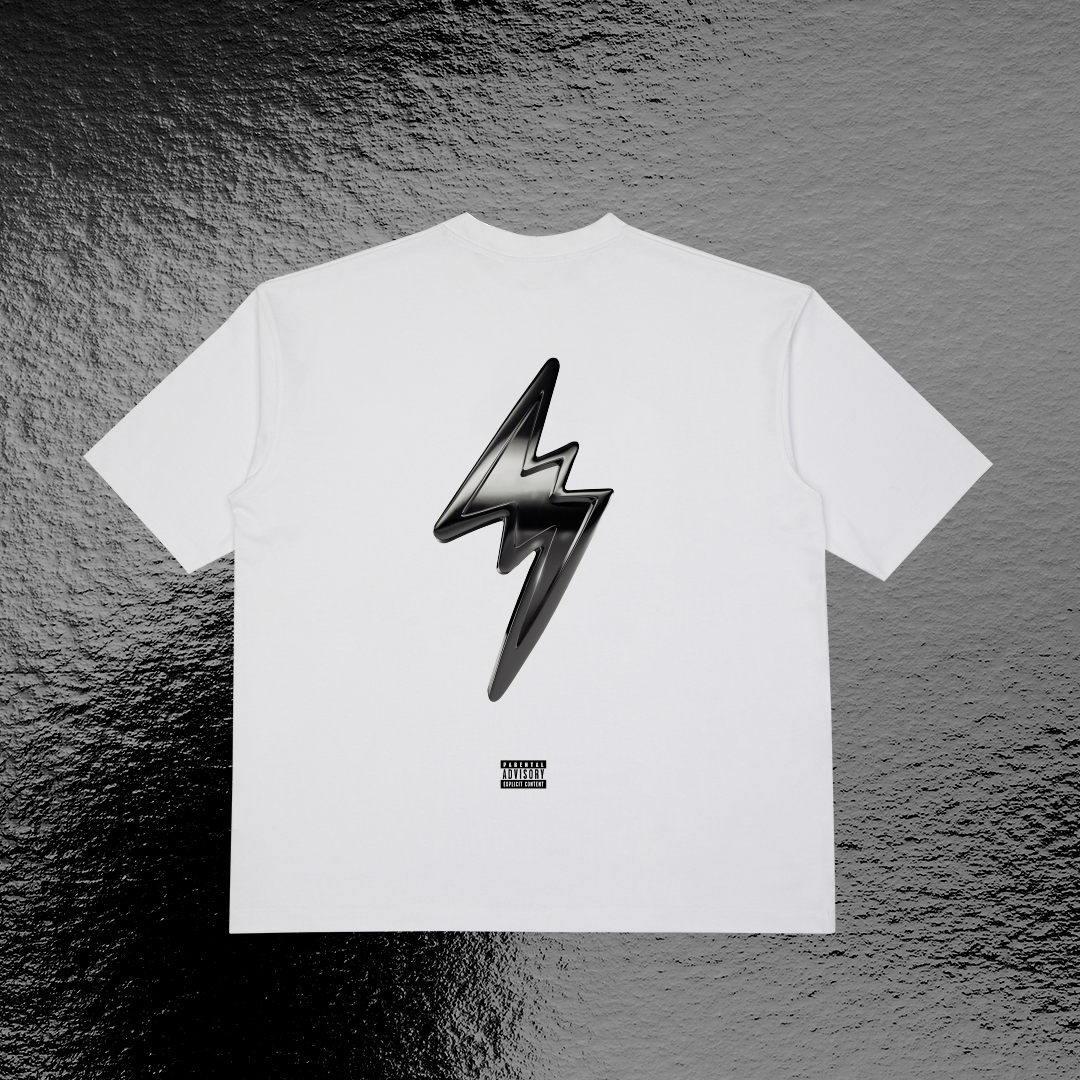 CAMISETA THUNDER WHITE J balvin Shop Mexico